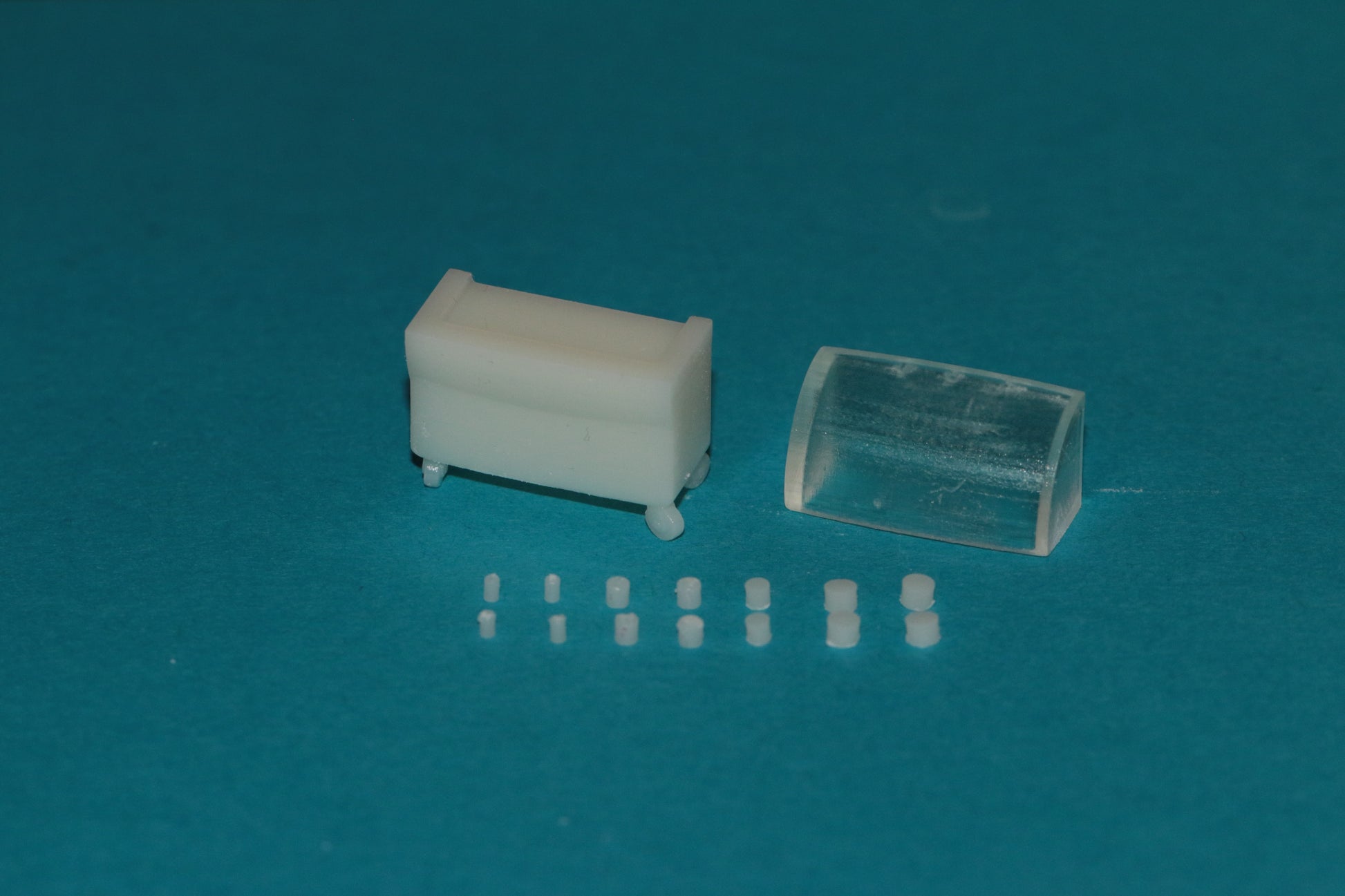 Eistheke von Dorrmodellbau - Packungsinhalt im Maßstab H0