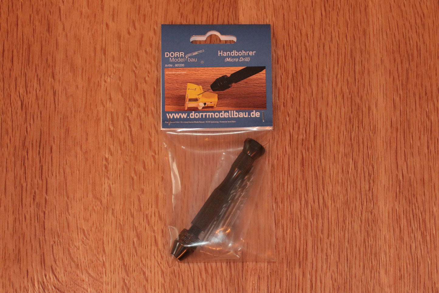 Hand drill - set with 10 drill bits