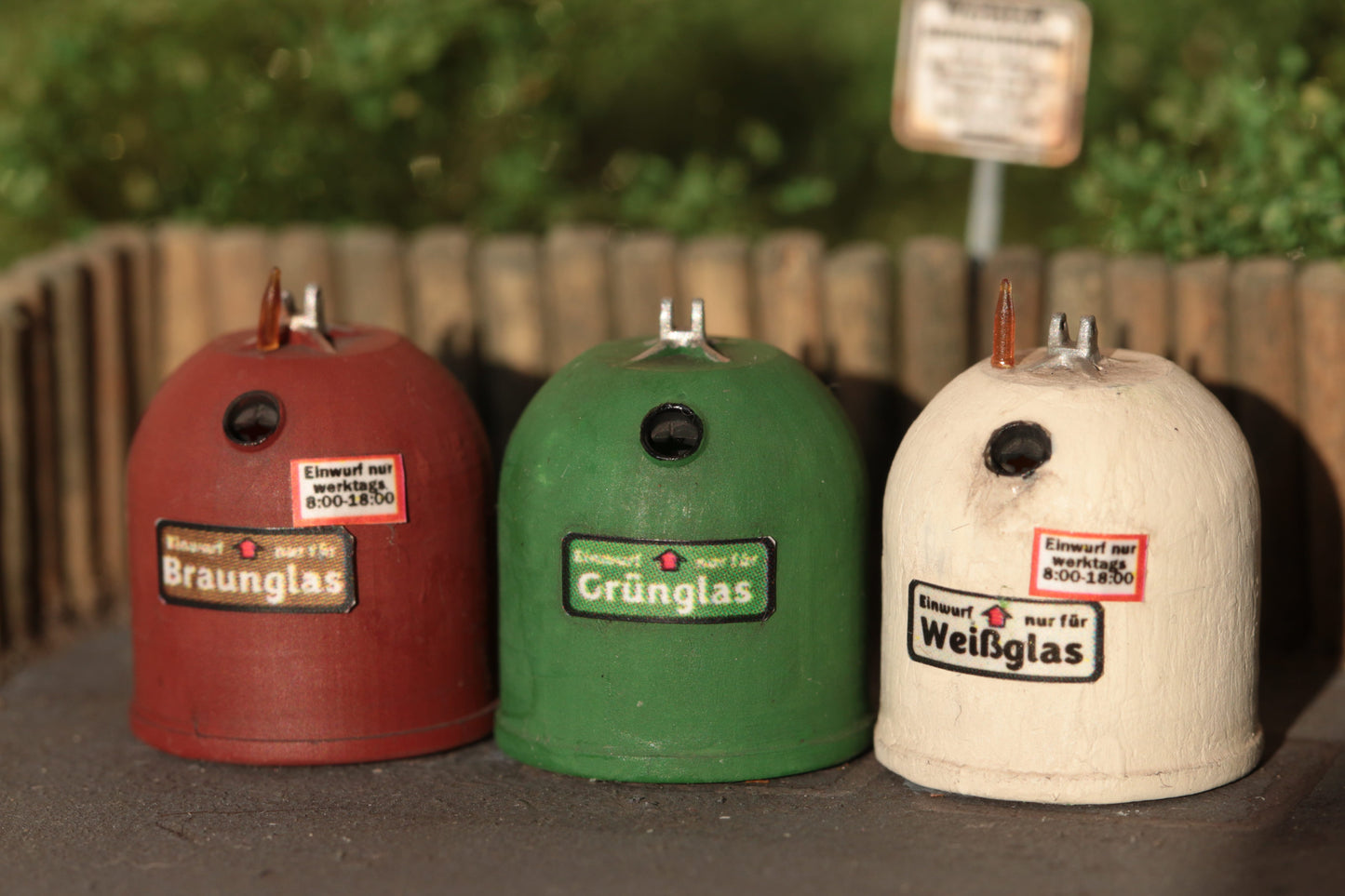 Glass container H0 (1:87)