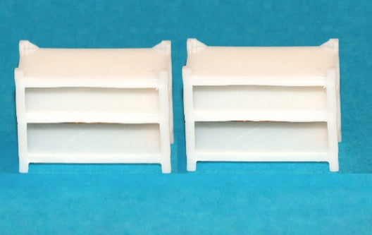 Storage shelves H0 (1:87)