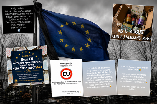 Kleinunternehmer stellen den EU-weiten Versand ein.