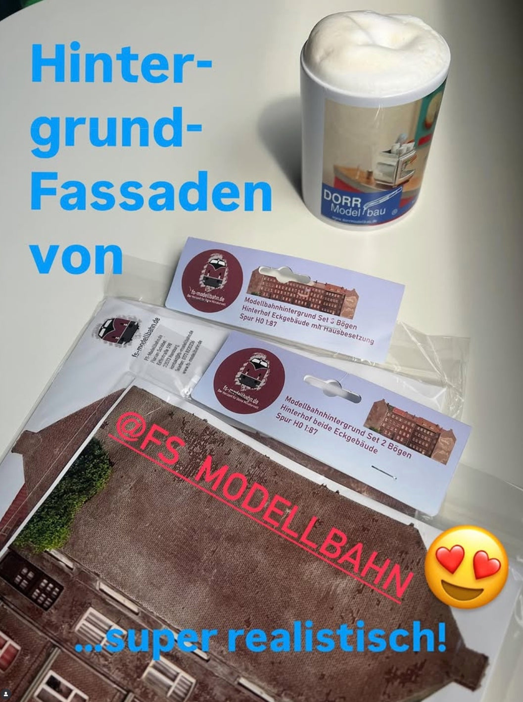 Kooperation mit Florian von fs-modellbahn bei Instagram