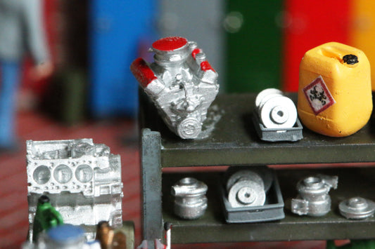 Autoteile Set H0 (1:87)