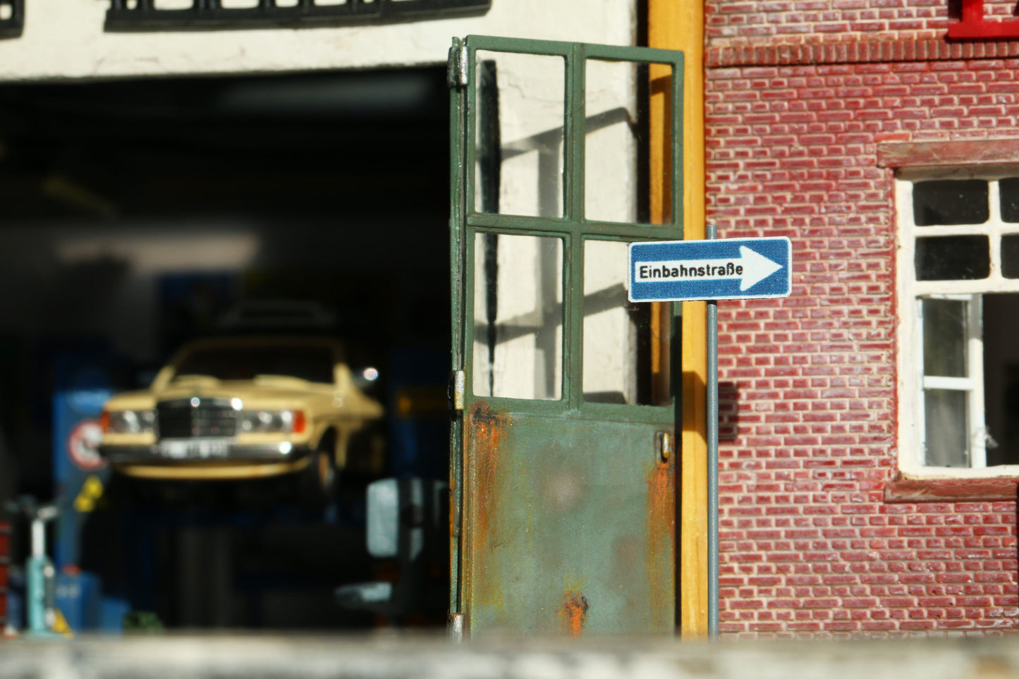 Verkehrszeichen - Einbahnstraßen - Set H0 (1:87)