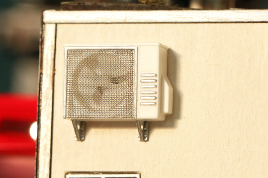 Klimaanlage mit drehendem Lüfterrad von Dorrmodellbau im Maßstab 1:87 H0