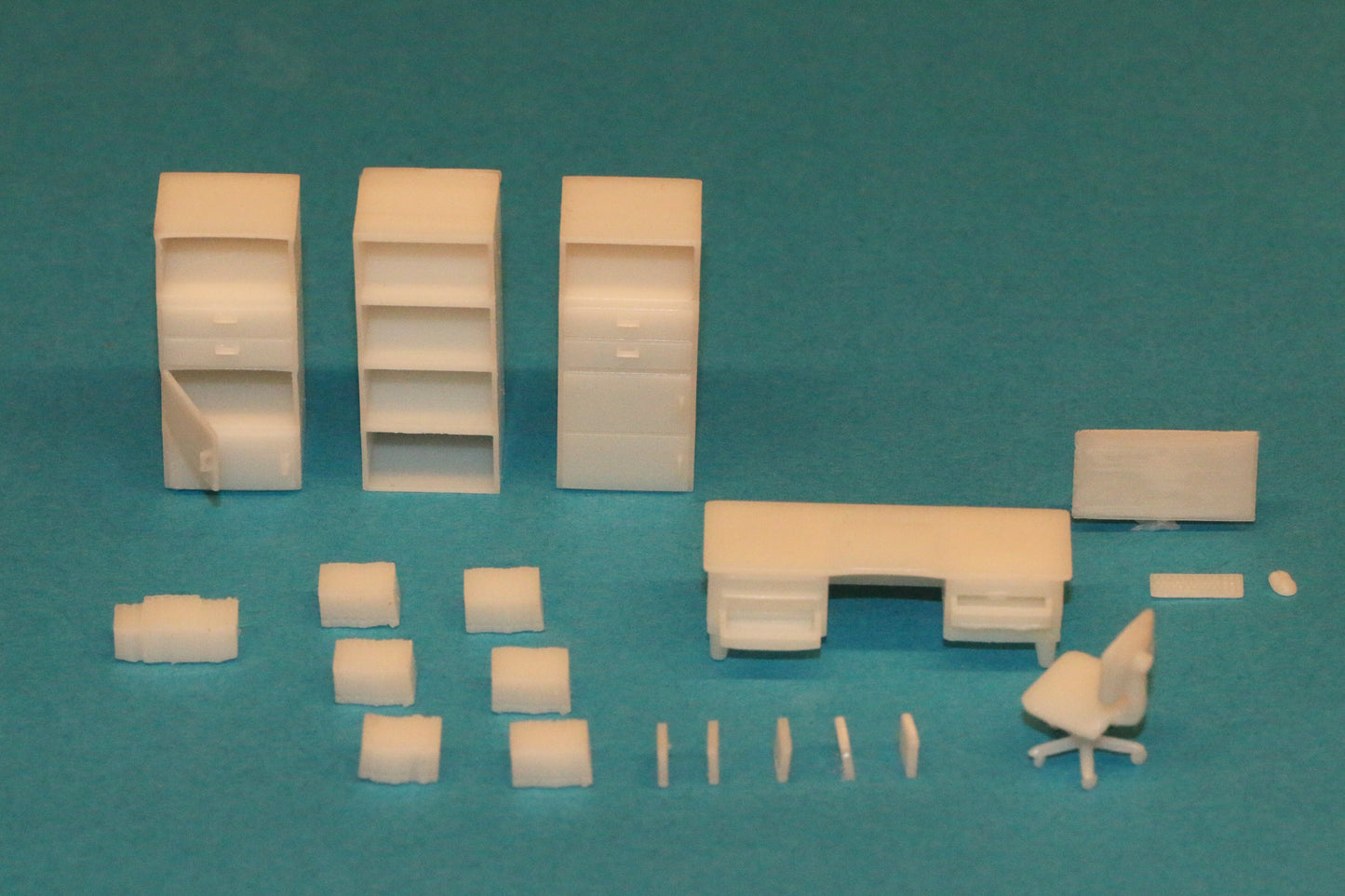Büroeinrichtung Set H0 (1:87)