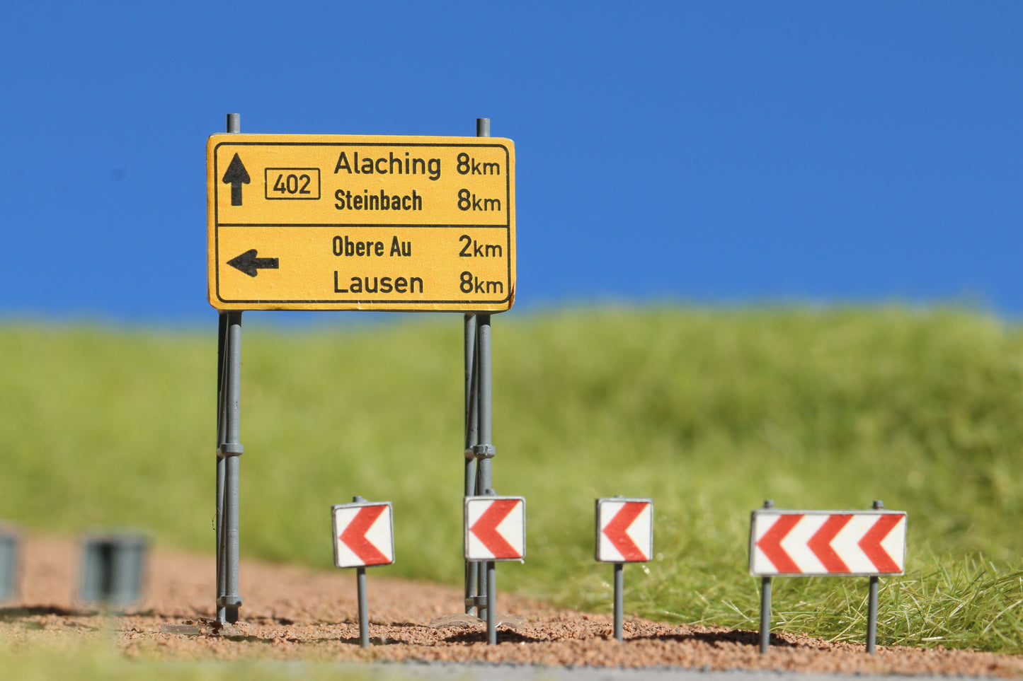 Wegweiser für Landstraßen H0 (1:87)