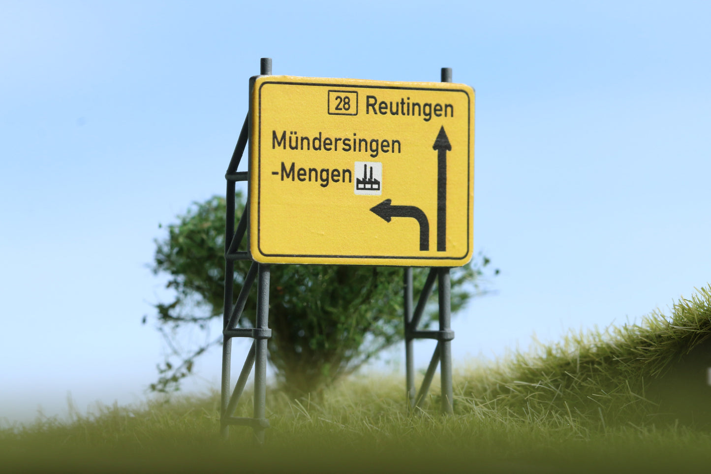 Wegweiser für Landstraßen H0 (1:87)