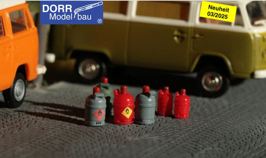 DorrModellbau Gasflaschen als Neuheit jetzt verfügbar