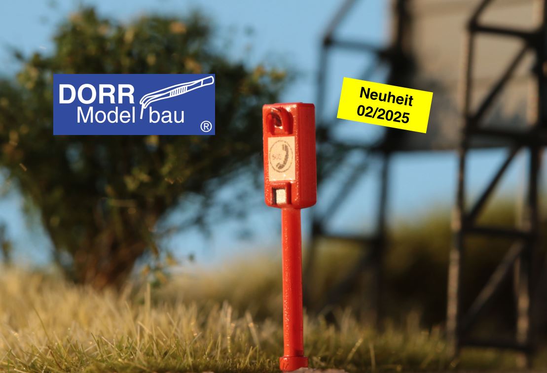 Notrufsäule H0 (1:87)